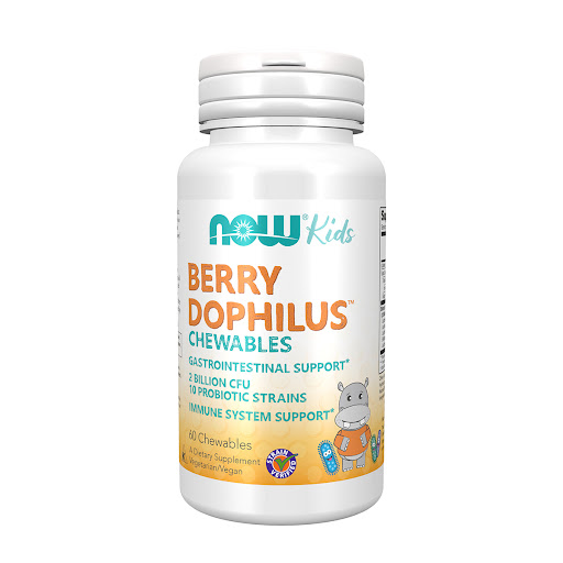 NOW BERRY DOPHILUS 2BILLON PROBIOTICO TAB MAST X 60